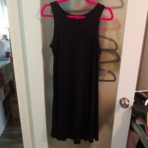 Old Navy Black sleeveless swing dress